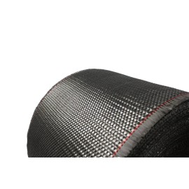 ICT 8" 12k Carbon Fiber Fabric Cloth Tape, Plain Weave ( 12k, 19.7oz, 8" x 36" )