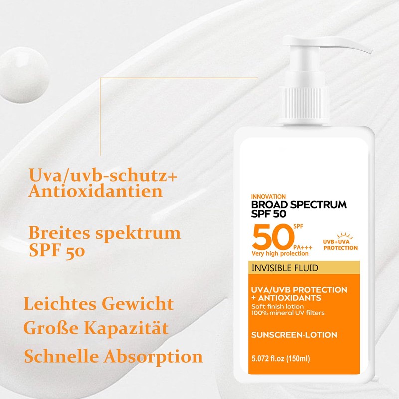 Soleneva Sun Cream SPF 50, Sun Cream Face & Body,
