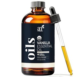 artnaturals 100% Pure Vanilla Essential Oil - (4.0 Fl Oz / 118ml) - Premium Undiluted Therapeutic Grade Natural - Aromatherapy for Diffuser, Skin and Hair Growth