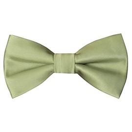 TIES R US Pre Tied Sage Green Boys Bow Tie Age 18 Months-3 Years