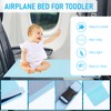 BBXWANG Toddler Airplane Bed, Bed for Rest, Travel Essentials Kids,