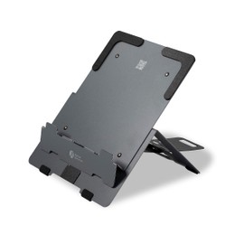 BakkerElkhuizen FlexTop 170 Laptop Stand, 7 Height Adjustment, Non-Slip - Dark Grey