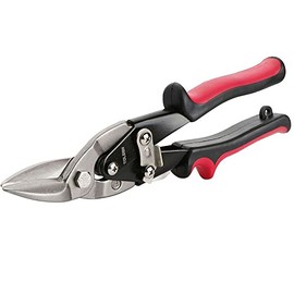 Tolsen Aviation Tin Snips Left Cut - Heavy Duty Sheet Metal Cutting Shears 250mm (10")