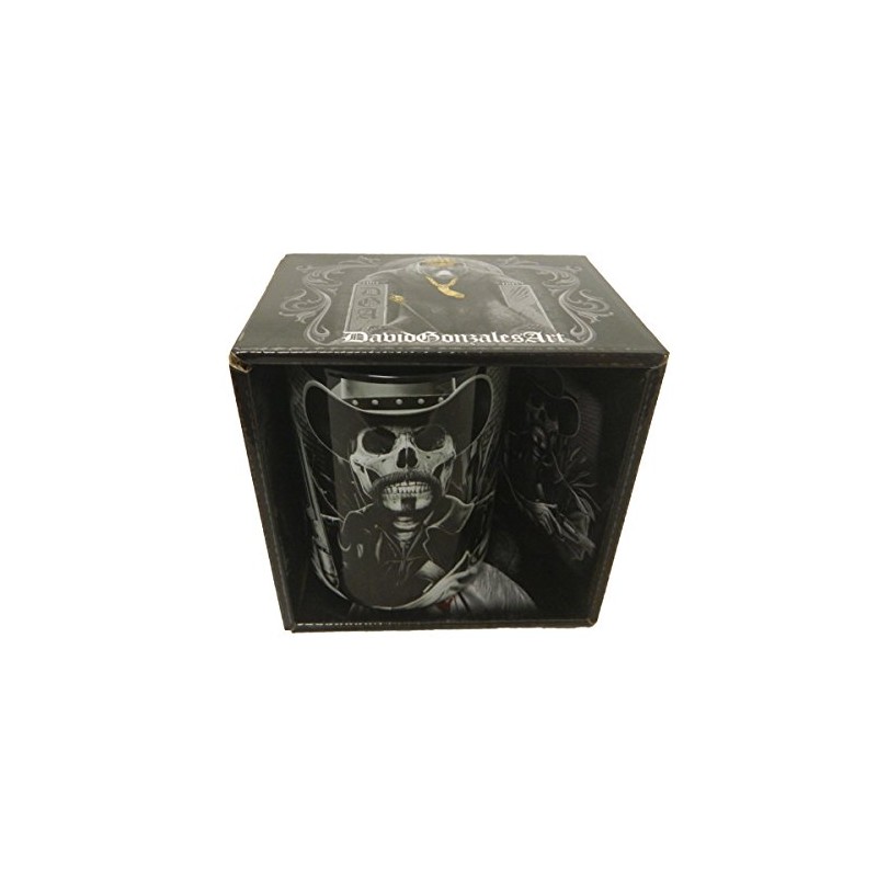 David Gonzales Art - Taza de pavo real, 453 ml