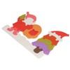 Christmas Jigsaw Puzzle Silicone Learning Educational Christmas Tree Puzzle Toy