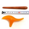 Set of 2 Orange: Ocarina-type Press Point (Cassa) + Wooden