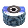 findmall 10 Pcs Flap Discs 4-1/2 x 7/8 Inch 40