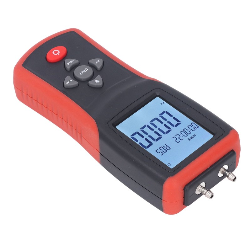 Digital Manometer 12 Units Selectable Multi Function Digital Differential Pressure