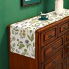 Buxiuer Wildflowers and Herb Spring Table Runner Floral Seasonal Summer
