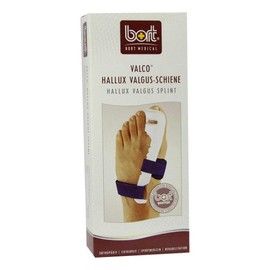 Bort Bort 930010 Small Right Valco Hallux Valgus Schiene Orthese Corrects Physiological Großzehengrundgelenks 1 Piece Right Hand Small – White