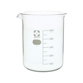 Shibata Science Beaker 16.9 fl oz (500 ml) 010020-500A, 1 Pack