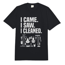 Cleaning Funny House Cleaner and Housekeeper Comfort Colors Adult Heavyweight T-Shirt