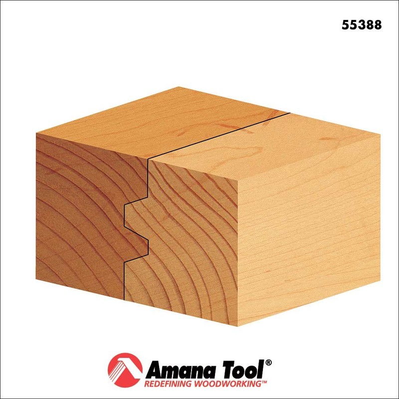 Amana Tool 55388 Junta de pegamento con punta de carburo
