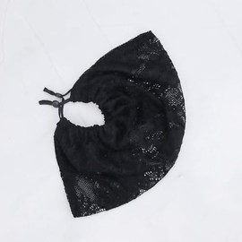 Máscara facial de encaje aireado para máscaras, máscara de malla de encaje