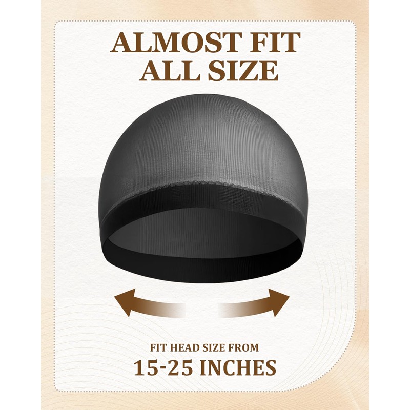 UCEC Wig Caps, 20 Pack Stocking Wig Caps Stretchy Nylon
