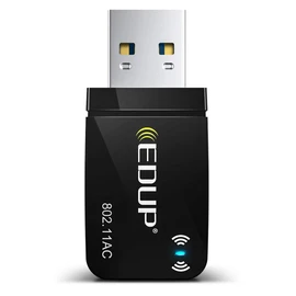 1300Mbps USB 3.0 Wireless WiFi Adapter for PC, USB Wi-Fi Dongle AC Mini Network Adapters 802.11ac 2.4GHz/5GHz Built-in Antenna for Windows 11/10/7/8/8.1/XP Mac OS 10.15 and Below