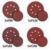 Pack of 20 8 Hole 150 mm Sanding Discs Strong