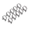 20PCS Hose Clamp Mini Stainless Steel Screw Hose Clip for