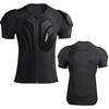 Dialudon Men's Snowboard Protective Padded Shirt for Back Spine Shoulder