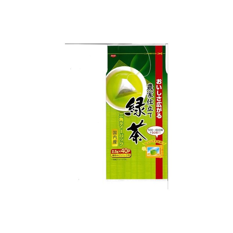 Naruse Shojuen Farmhouse Tailored Green Tea Triangle Tea Bag