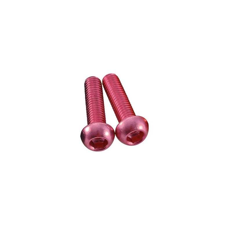 Foglia (foguria) Aluminum Bolts Set m5x18 mm Pink