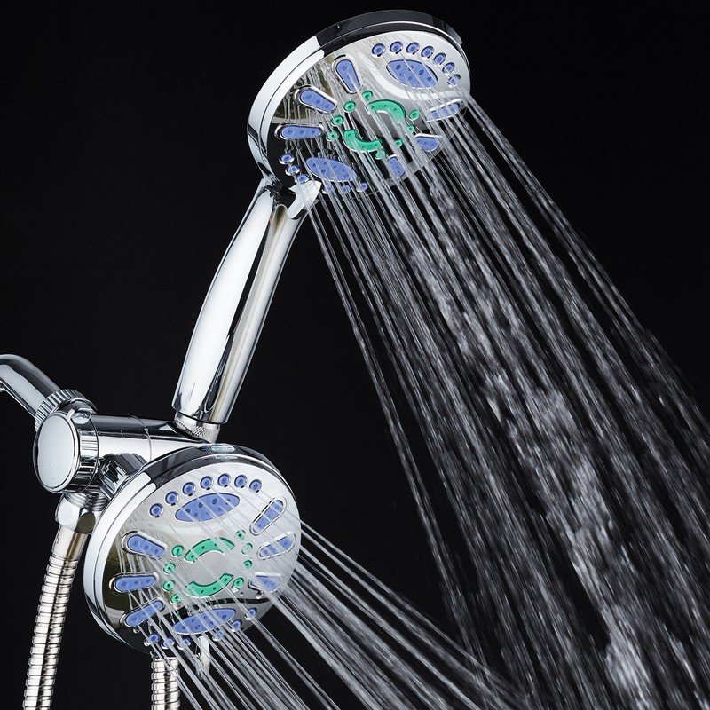 AquaStar Elite 3-in-1 High-Pressure 48-mode Spa Shower Head Combo with