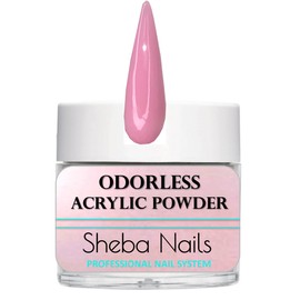 SHEBA NAILS Odorless Acrylic Powder - Extreme Pink - 1oz - Acrylic Nails DIY Nail Extension Perfect For Cosmetology Students To Practice Or Take State Board Exam - Tamper Proof/Evident Seal