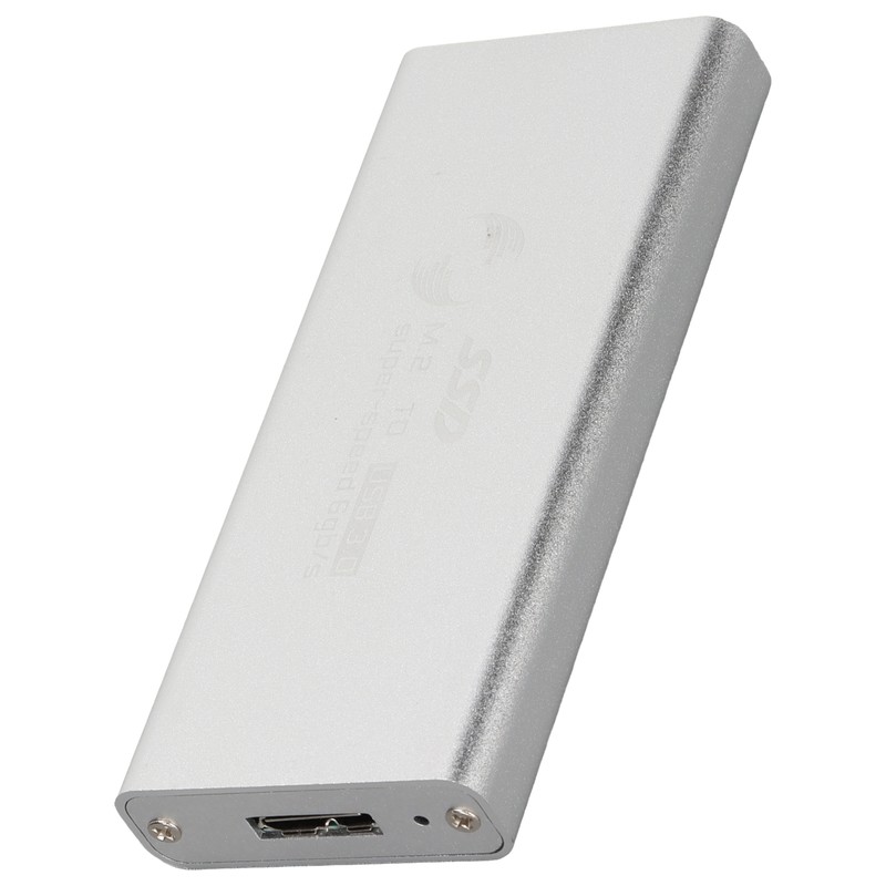 MSATA to USB 3.0 SSD Enclosure Adapter 6Gbps Transfer Rate