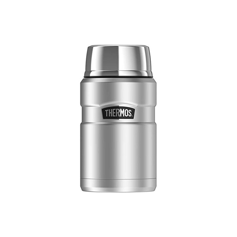 Thermos Stainless King Vacuum Insulated Food Jar, 710ml, Stainless Steel,