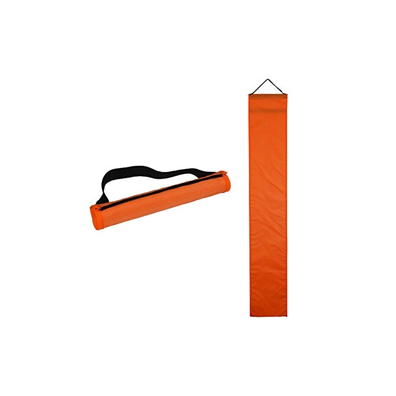 In the Breeze 3435-46" Reusable Orange Kite Bag - Long