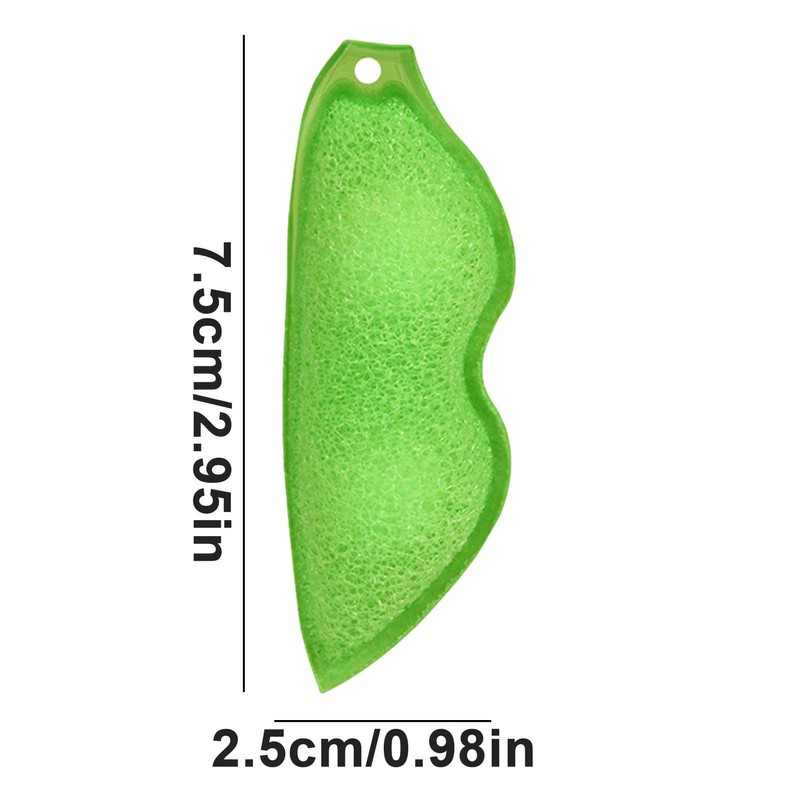 Beans Shaped Bottle Cleaning Sponge, Bottle Sponge, Heat Resistance Bottle
