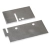 10 x Conservatory Roof End Plate Aluminium Stop Slipped Polycarbonate
