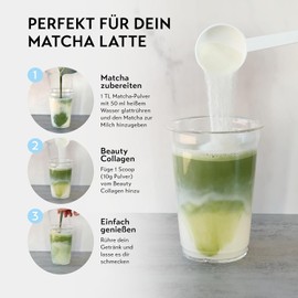 XXL Collagen Powder High Dose 450 g Test Winner Hyaluron, Biotin & Vitamins Skin Care Glow Collagen Powder Hydrolysate Peptides Fresh Skin Anti-Ageing Connective Tissue Hair Loss Neutral Soluble