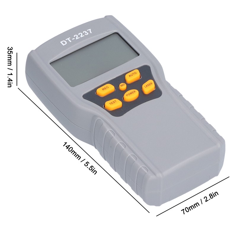 Tachometer 5 Bits LCD Display 2.5rpm~99999rpm Non Contact Digital Laser