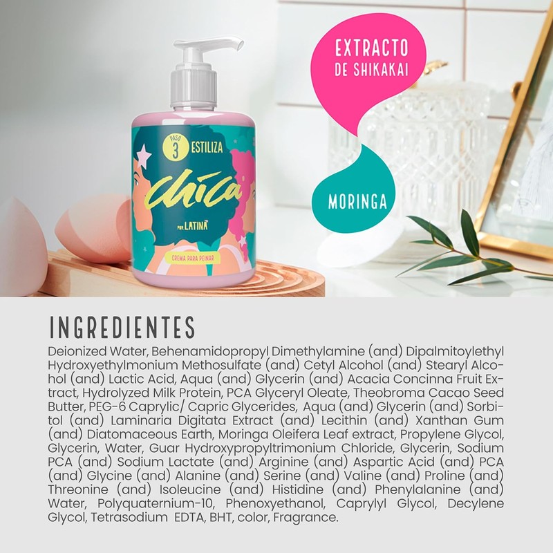 LATINA® Crema para Peinar - CHICA® Crema para Peinar Rizos