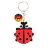 KEYSPACE Ladybird Keyring Lucky Beetle as Cute Key Ring Ladybird,