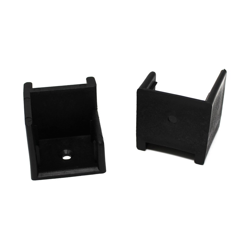 JSP Manufacturing Left Hand Hinge Pontoon Door Stop (Black)