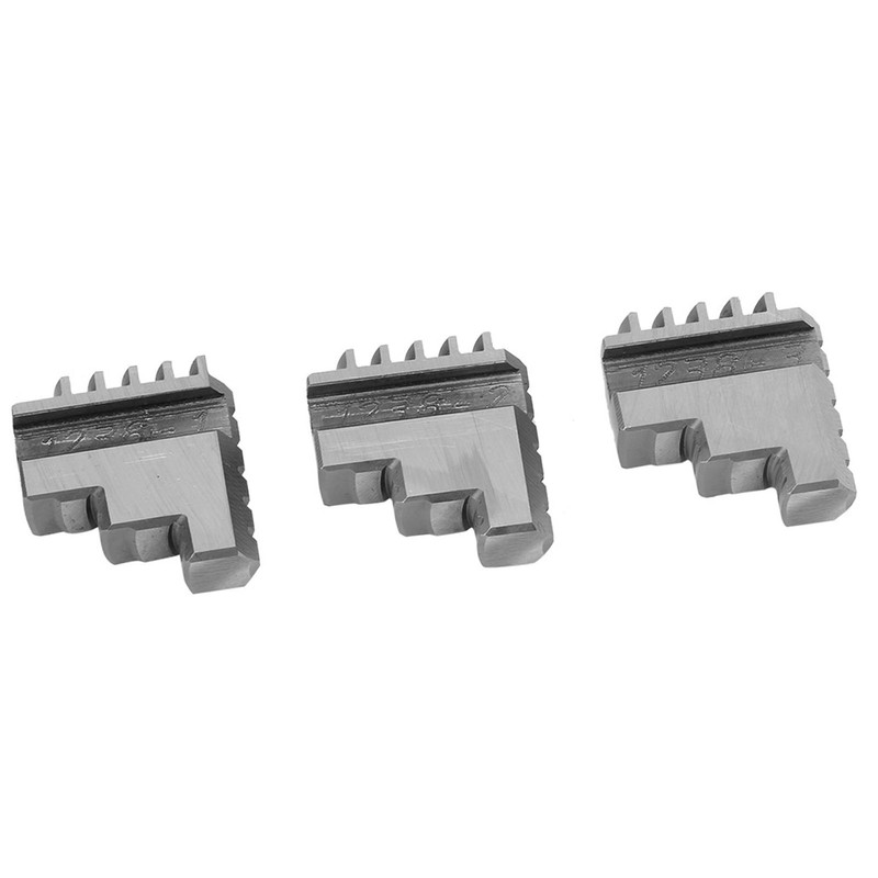 3pcs pair K11-80 Inside Jaw Chuck Self Centering Metal Lathe