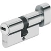 Abus Door Cylinder/Lock with Key, silver, 37796