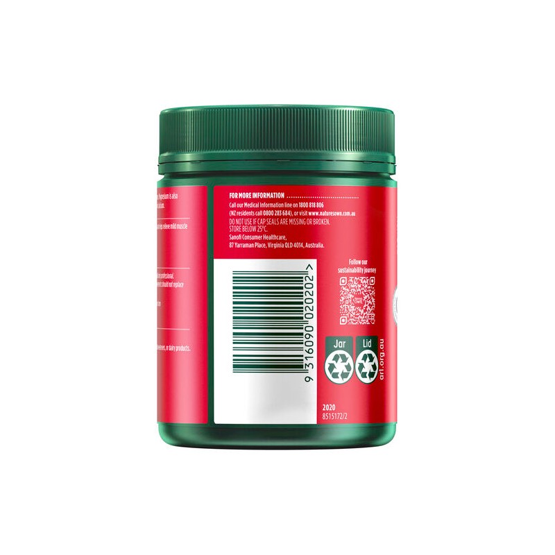 Nature's Own Magnesium Chelate 500mg 300 Capsules