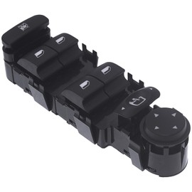 KAOLALI 6554.HA Window Regulator Switch Front Electric for Front Left Door Compatible with Citroen C4