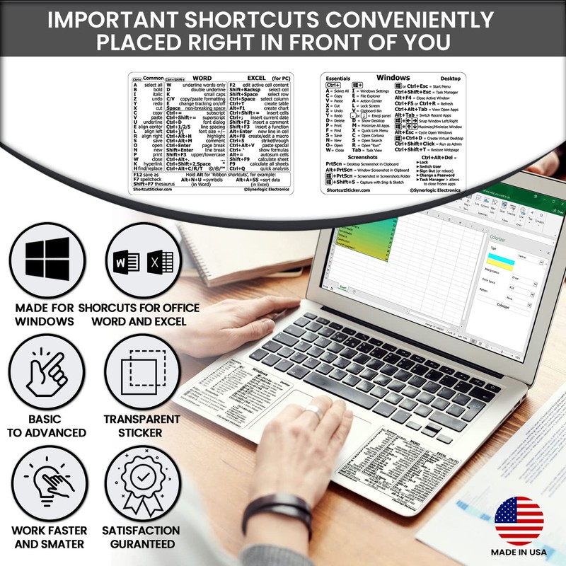 SYNERLOGIC Windows + Word/Excel (for Windows) Quick Reference Guide Keyboard