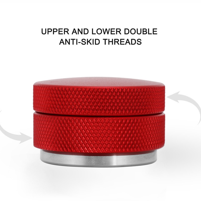 Stainless Steel Coffee Distributor Tamper Coffee Powder Press Hammer Height