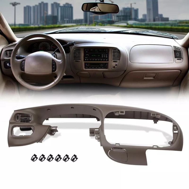goneparts FIT FOR 97-03 FORD F150 EXPEDITION DASH PAD BEZEL