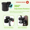 Lusinus Stroller Cup Holder Compatible with YOYO/YOYO2/YOYO3 – 2-in-1 Adjustable
