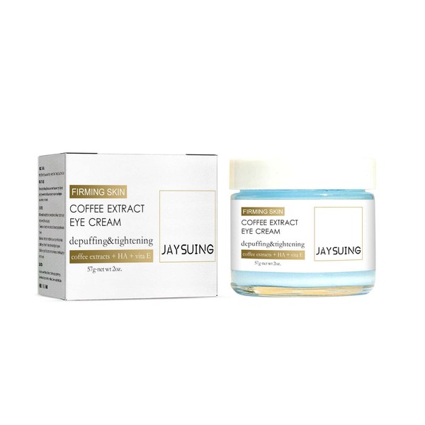 Miscellaneous/Various Coffee Eye Cream with Hyaluronic - Hydrates & Smooths