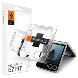 Spigen Tempered Glass Screen Protector [GlasTR EZ FIT] designed for Galaxy Z Flip 6 [2 Pack]
