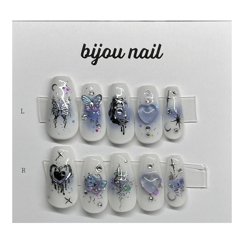Discount commemorating the surge in orders Labyrinth Butterfly Handmade Nails