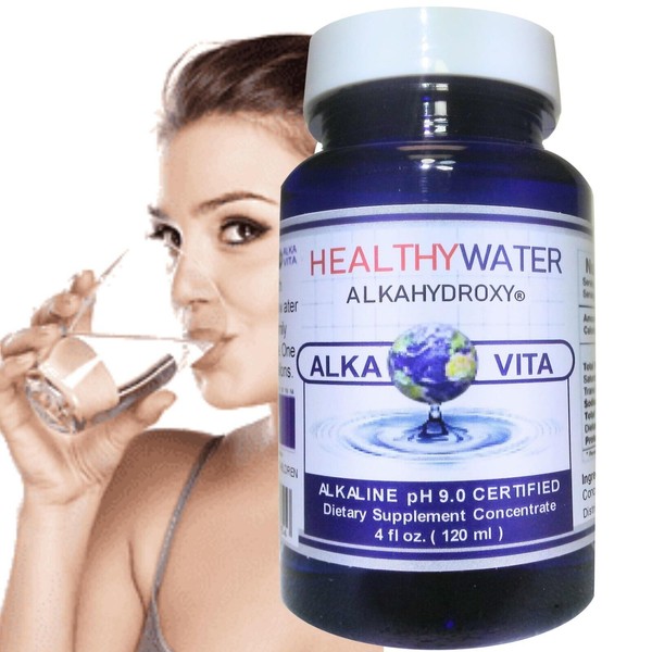 Alkaline Healthy Water  9.0 pH University Certified Makes 25 Gallons By ALKAVITA