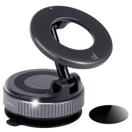 Soporte magnético para Coche, Soporte para teléfono para salpicadero, Soporte magnético con Ventosa para Coche, Soporte Giratorio 360° para y teléfonos Android